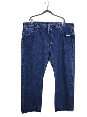 Levi’s 501 Medium Wash Button Fly Jeans Size 46 x 32